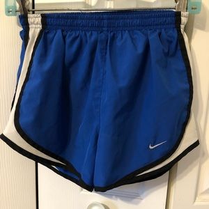 Blue NIKE shorts